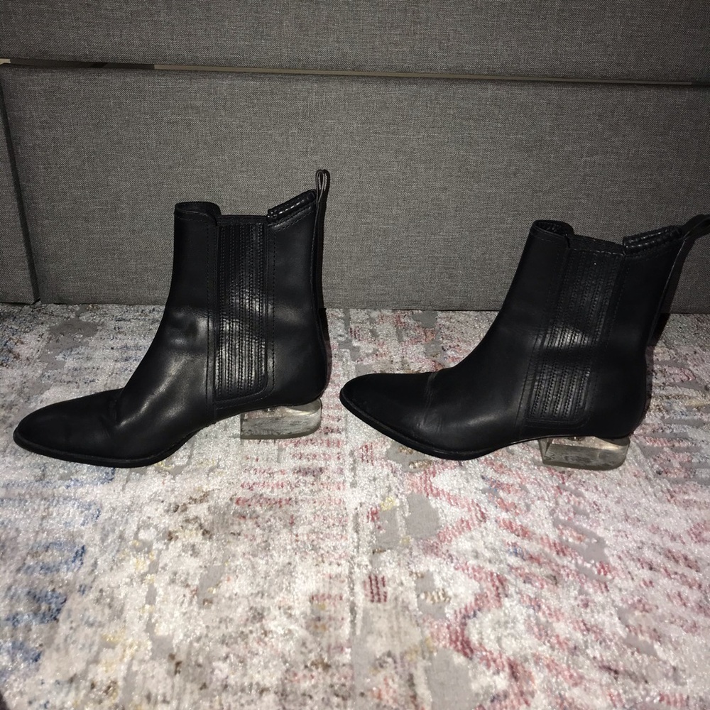 ALEXANDER WANG Anouck Chlesea Lucite 36.5